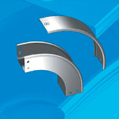 Угол CD 90 вертикальный внеш. 90° 300/50, RAL Угол CD 90 вертикальный внеш. 90° 300/50, RAL